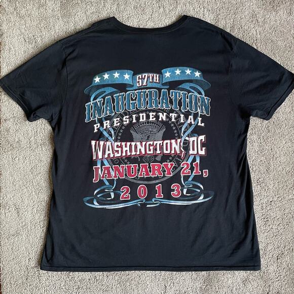 Barack Obama Inauguration Graphic T-Shirt - Size XL - Picture 4 of 5